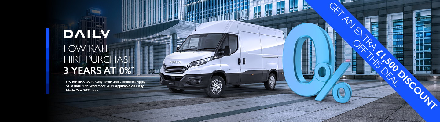 IVECO DAILY HIRE PURCHASE offer from Northern Commercials Northern Commercials